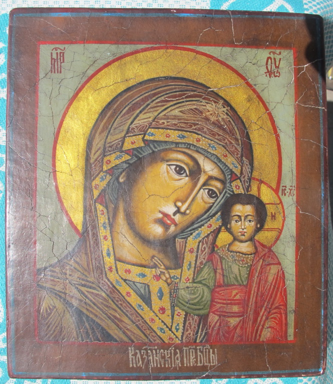 Фото 5. Икона Казанская, новая, 20 век