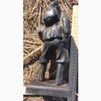 Чугунная статуэтка Юный Охотник, Касли, 1959 год