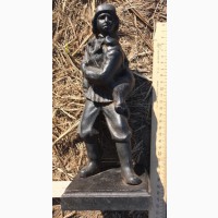 Чугунная статуэтка Юный Охотник, Касли, 1959 год