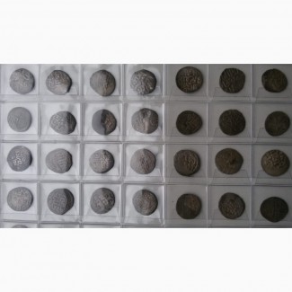 Монеты серебряные данги, коллекция 75 штук, Золотая Орда