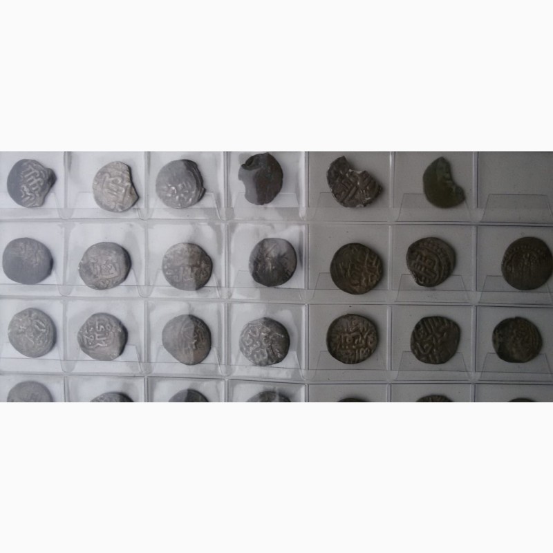 Фото 5. Монеты серебряные данги, коллекция 75 штук, Золотая Орда