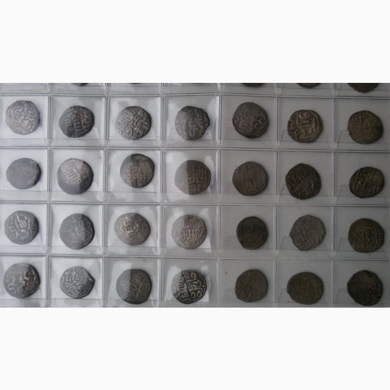 Фото 6. Монеты серебряные данги, коллекция 75 штук, Золотая Орда