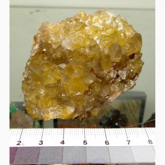 239 Друза кварца с гетитом, мест-е Мангистау, Казахстан