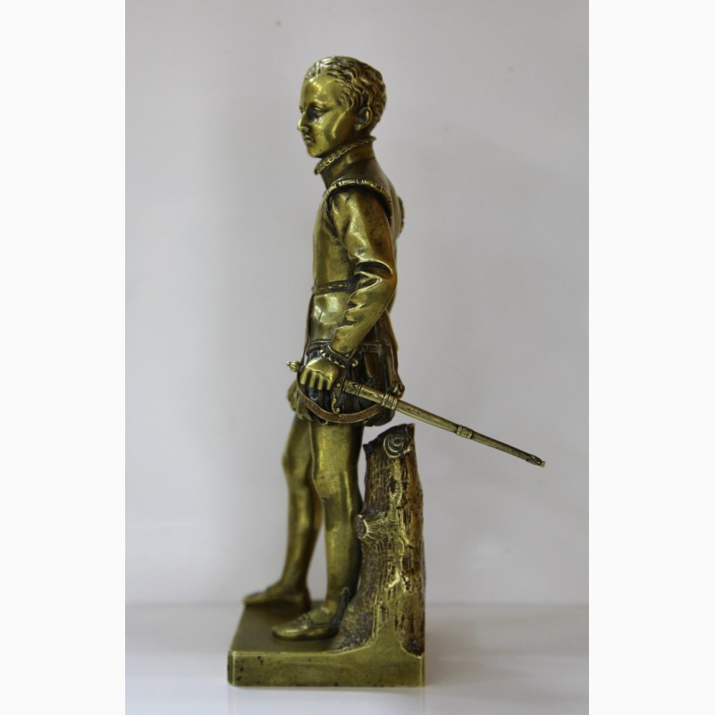 Фото 2. Продается Бронзовая скульптура Henry IV в детстве. XIX века. Ron Liod Sauvage