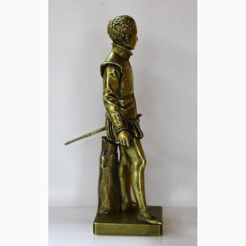 Фото 4. Продается Бронзовая скульптура Henry IV в детстве. XIX века. Ron Liod Sauvage