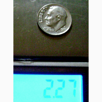 Редкая монета 10 центов 1987 год. США