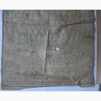 Свиток шёлковая ткань буддистский, Тибет, буддизм, 17 век