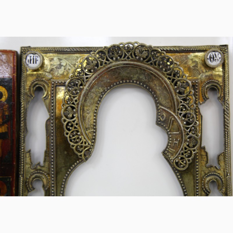 Фото 3. Продается Икона Толгская Пресвятая Богородица с предстоящими. Ярославль 1867 год
