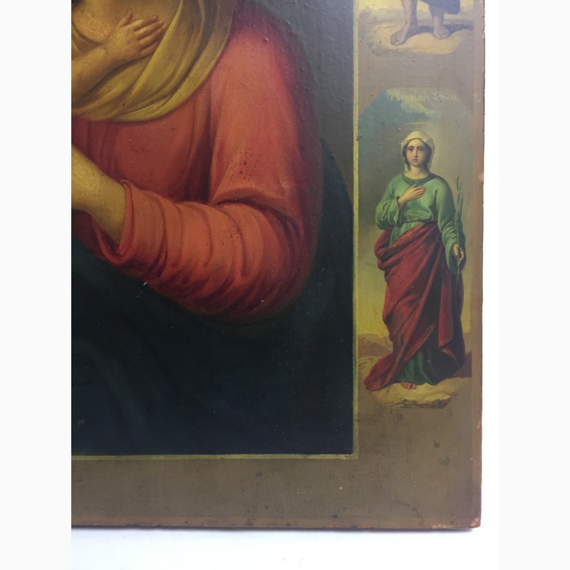Фото 5. Старинная икона Пр.Богородицы (Взыскание погибших) Рубеж 19-20 века