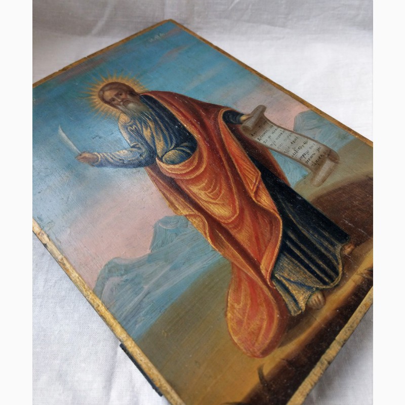 Фото 7. Продается Икона Св. пророк Илья с мечом вторая половина XIX века