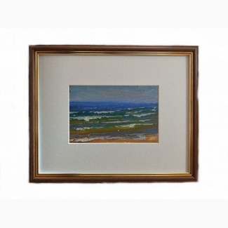 Продается Картина Берег Балтийского моря Капустин В.П. Латвия 1974 год