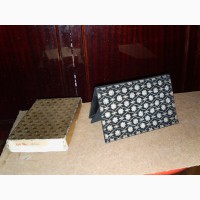 Черная бархатная сумочка-клатч, 50-60 г.г