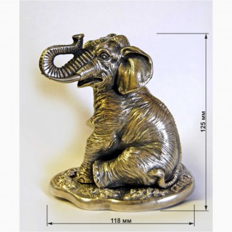 Продаётся скульптура настольная Слон