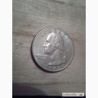 Продаю Quarter Dollar Liberty 1993 года
