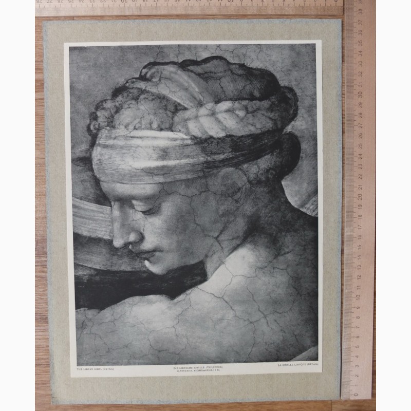 Фото 18. Папка гравюр Микеланджело Пророки и предсказательницы 16 гравюр, 1910 год издания