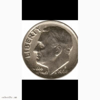 One dime liberty 1968