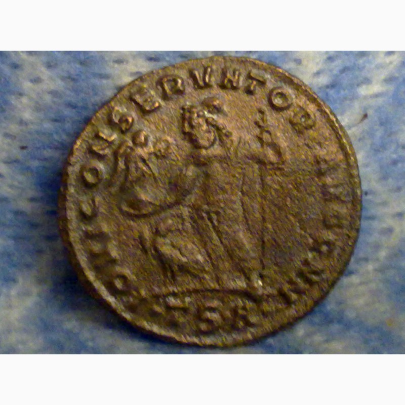 Фото 2. Монета Рима имп. Лициниус 1, нумий, фолис, 308-324, Юпитер
