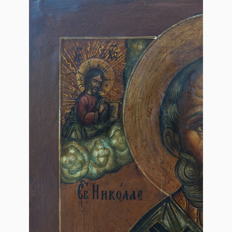 Фото 6. Продается Икона Св. Николай Чудотворец XIX век