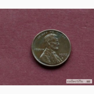 Продам монету one cent liberty 1977
