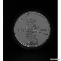 Набор из 4-х монет Сальвадор Дали (продается комплектом)