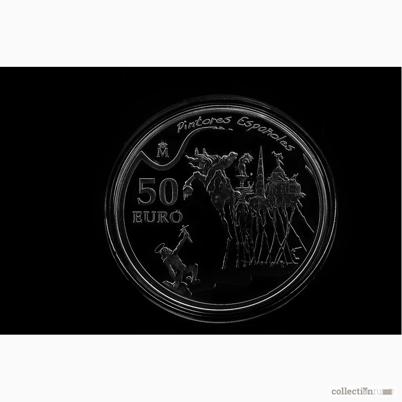 Фото 3. Набор из 4-х монет Сальвадор Дали (продается комплектом)