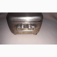 Шкатулка, 12 лотовое серебро Европа