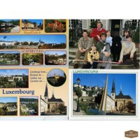 Чистые художественные открытки с видами городов Европы