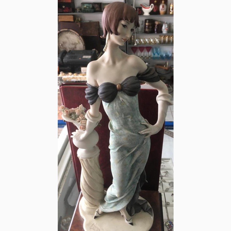 Фото 10. Фарфоровая коллекционная статуэтка Утренняя Роза, Джузеппе Армани, Италия