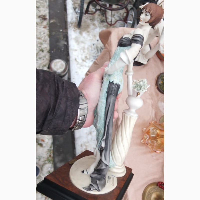Фото 5. Фарфоровая коллекционная статуэтка Утренняя Роза, Джузеппе Армани, Италия