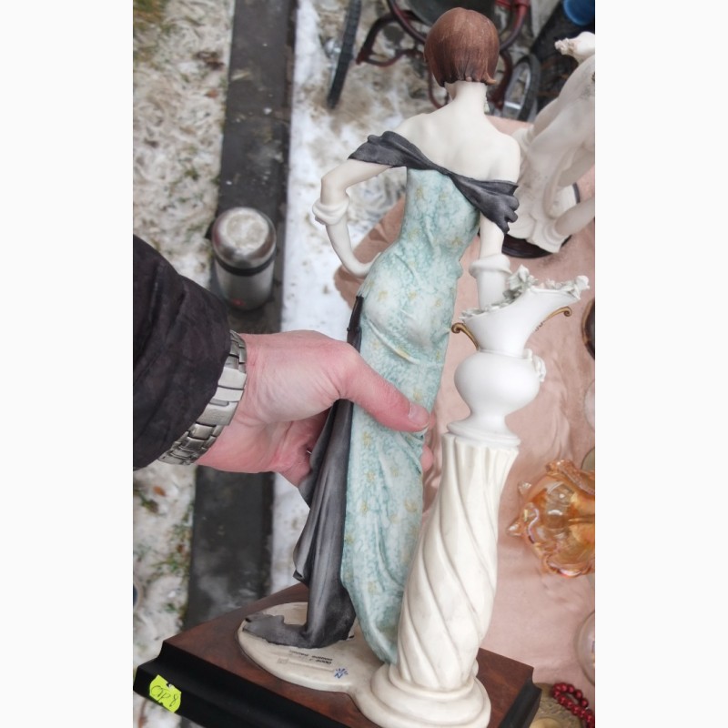 Фото 9. Фарфоровая коллекционная статуэтка Утренняя Роза, Джузеппе Армани, Италия