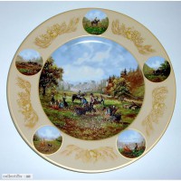 Коллекционная тарелка Кartoffelernte