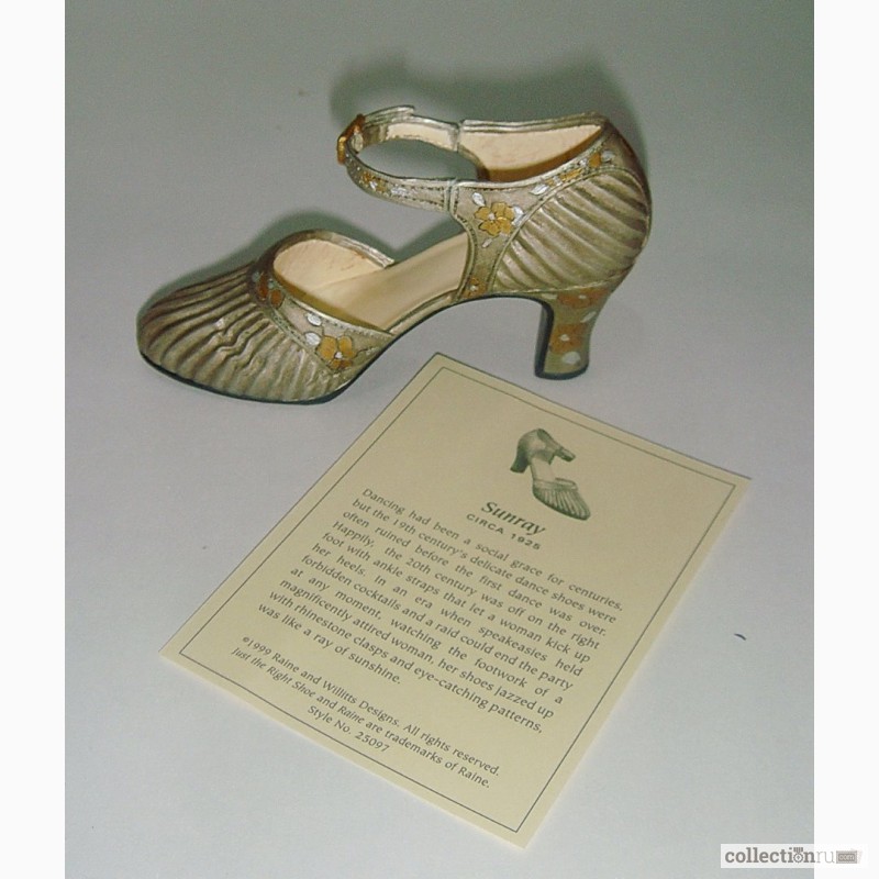 Коллекционная миниатюрная обувь Sunray