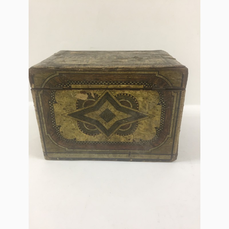 Фото 3. Старинная коробка из под чая до 1917г