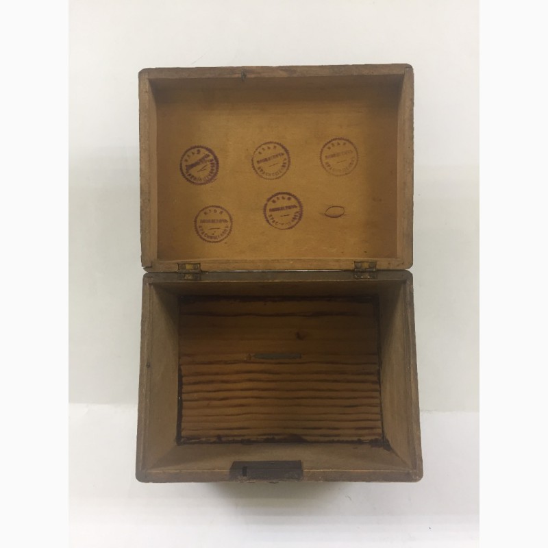 Фото 5. Старинная коробка из под чая до 1917г