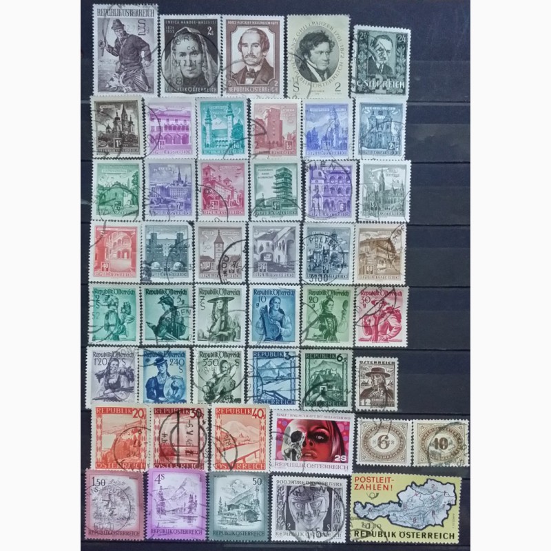 Фото 2. Продам почтовые марки Австралия, Австрия, Дания, Норвегия, Италия