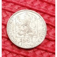 Продам монету 10 геллеров, 1981г