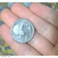 Продам монету usa quarter dollar liberty in god we trust 1971 года