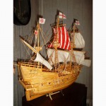 Продам модель корабля Золотая Лань/Golden Hind