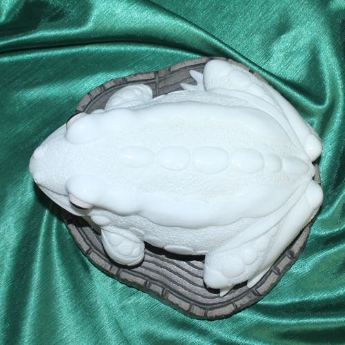 Фото 4. Эксклюзивный подарок авторская работа лягушка ВАСИЛИСА из натурального камня ангидрит