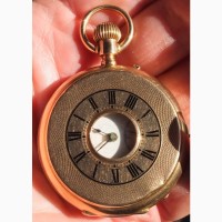 Золотые карманные часы Мозер, золото 56 проба, царская Россия