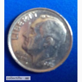 Продам монету One dime Liberty 1994 г.Отметка монетного двора P