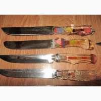 Коллекция ножей ручной работы времен СССР, зоновская работа, зэкпром
