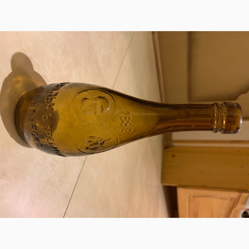 Фото 3. Бутылка пивная Л.Вильмъ преемникъ въкурск 1882