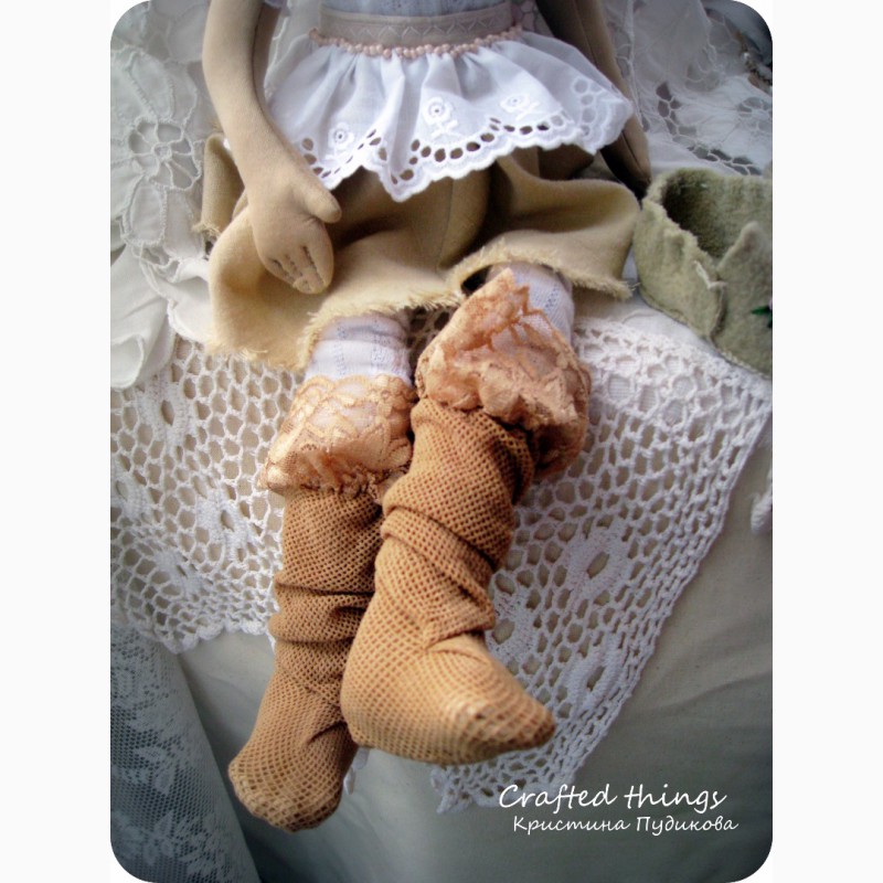 Фото 15. Текстильная интерьерная коллекционная кукла в стиле прованс. Магда