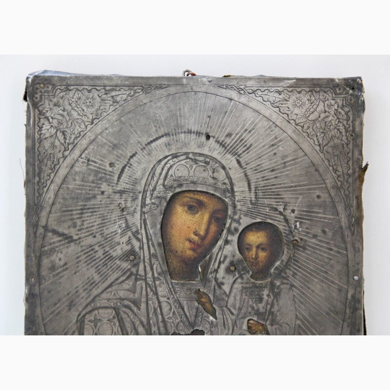 Фото 2. Продается Икона Пресвятая Богородица . Москва 1875 год