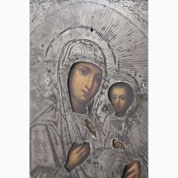 Продается Икона Пресвятая Богородица . Москва 1875 год