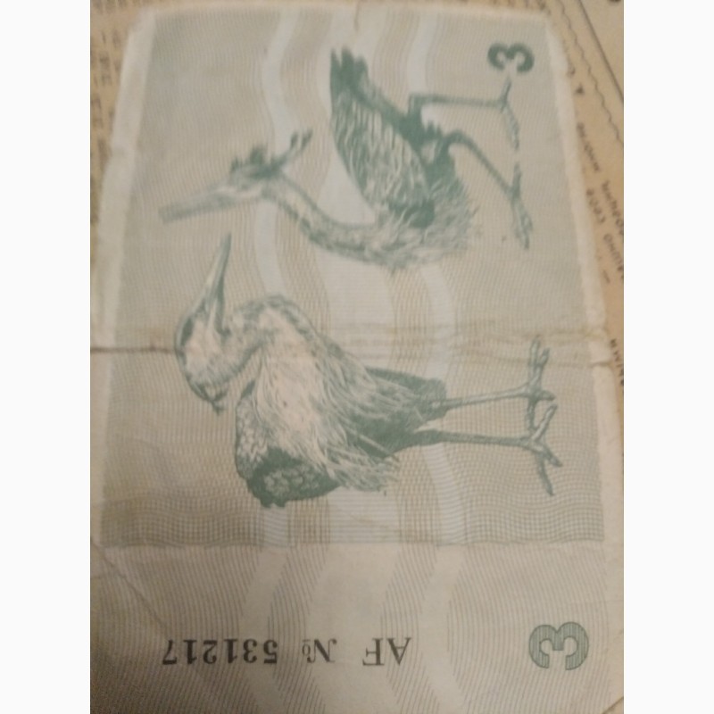 Фото 5. Бумажные деньги Литвы 1991 год