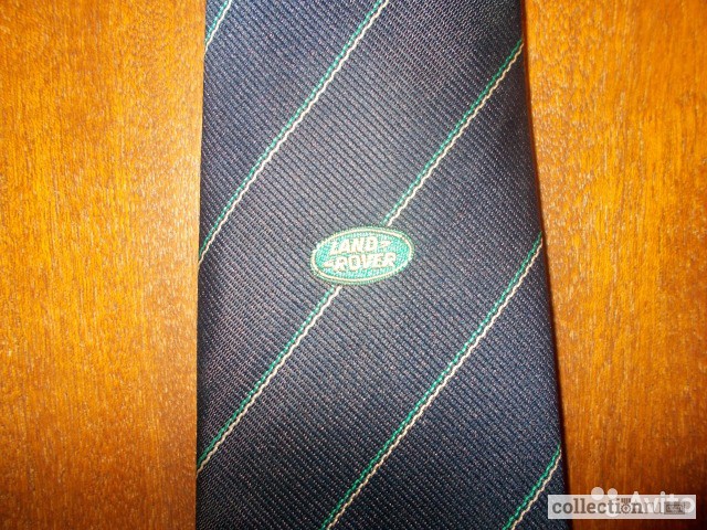 Фото 2. Винтажный галстук Land Rover шелк Италия 1 раз одет