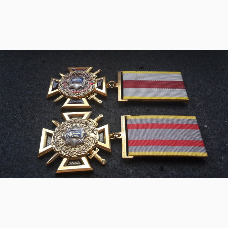 Фото 5. Медали. за доблесть и отвагу 1 и 2 степень. уголовный розыск мвд украина. полный комплект