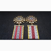 Медали. за доблесть и отвагу 1 и 2 степень. уголовный розыск мвд украина. полный комплект
